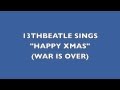 HAPPY CHRISTMAS(WAR IS OVER)-JOHN LENNON ...