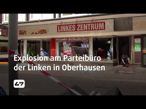 STUDIO 47 .live | EXPLOSION AM PARTEIBÜRO DER LINKEN IN OBERHAUSEN