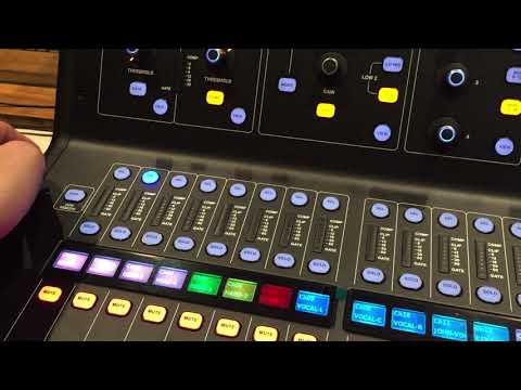 Midas M32 Adding Effect to Channel