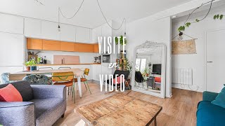 JULES JOFFRIN - 2 pièces TRAVERSANT - 42 m2 REFAIT A NEUF - 4ème étage AVEC ascenseur
