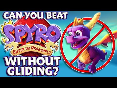 Can You Beat Spyro Enter The Dragonfly Without Gliding?