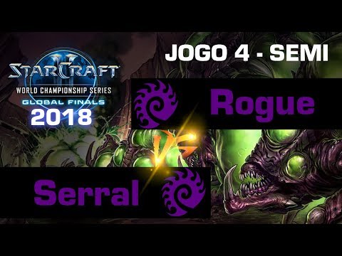 StarCraft 2: Rogue vs Serral (ZvZ) J4 - SEMI-FINAL - 2018 WCS Global Finals [PT-BR]