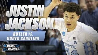 UNC's Justin Jackson adds 24, Tar Heels advance to Elite 8