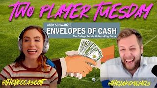 Envelopes of Cash Game Play-Through | Two Player Tuesday with Becca and Jake