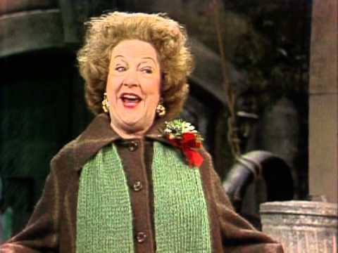 Ethel Merman sings "Tomorrow" on Sesame Street Christmas