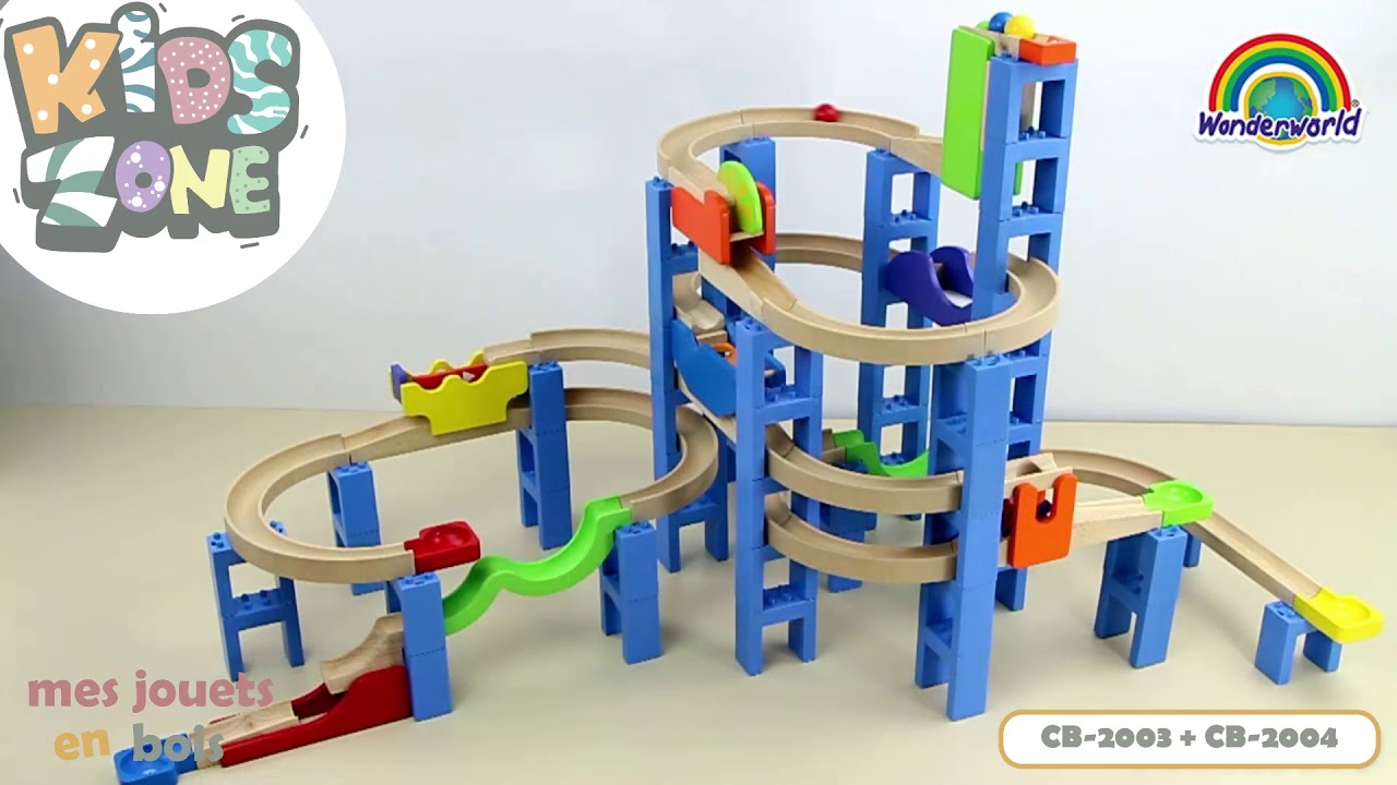 Pack circuit à billes - Montagnes russes et Rebond
