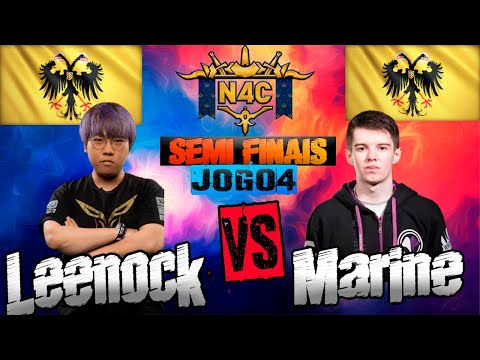 Semi finais MarineLord vs Leenock N4C100K Jogo 4 | Age of empires IV