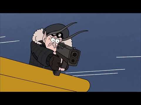 Santa VS Quillign - Regular Show