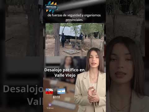 Desalojo pacífico en Santa Rosa: la Justicia recuperó terrenos ocupados en Valle Viejo