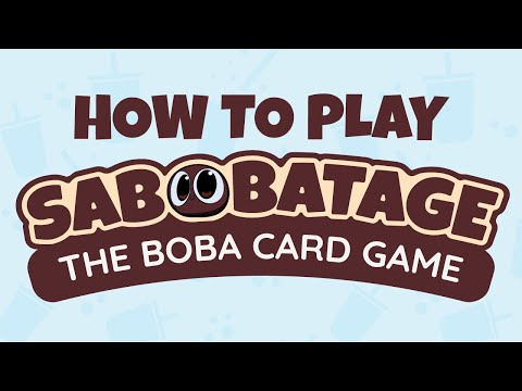 Sabobatage How to Play Video