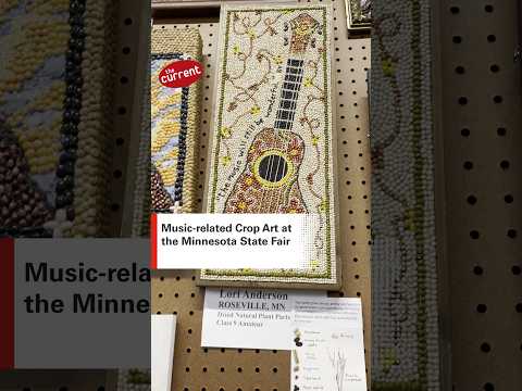 Music-related Crop Art at the Minnesota State Fair 2026