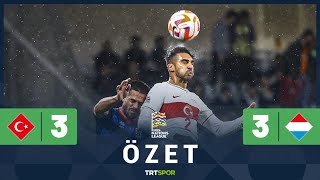 UEFA Uluslar Ligi | Türkiye - Lüksemburg (Özet)