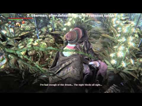 Bloodborne: Rare Gherman and doll dialogue