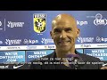 Letsch roemt Vitesse: 'Het is kwaliteit wat de spelers lieten zien'
