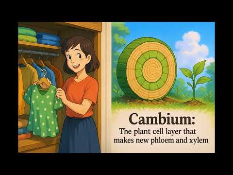 What is the Cambium? - Easy to Understand