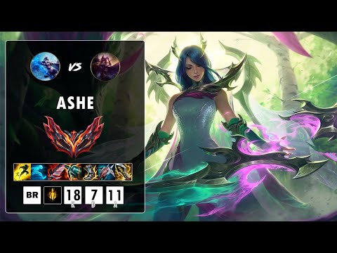Ashe vs Xayah | AD Carry | BR Grand Master | Parche 13.6