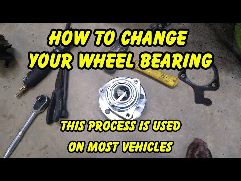 How to Change your Wheel Bearing. Buick Rendezvous