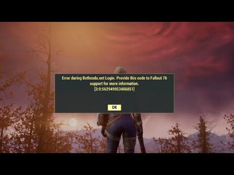 Wie behebt man den Fallout 76-Fehlercode 3:0:562949953486851?