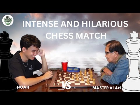 Master Alan vs. Novice Noah: An Intense and Hilarious Chess Match! | Evergreen Chess