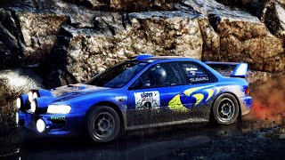 【DiRT Rally2.0】インプで跳ねる狭いしぬ(運転席視点)