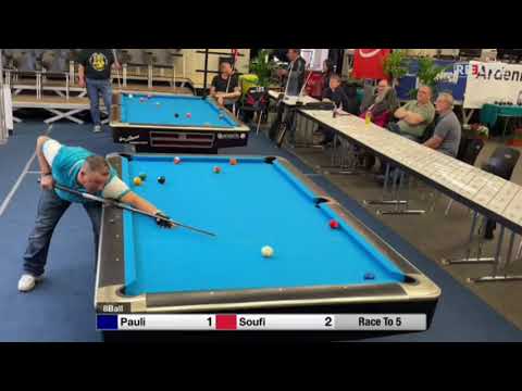Michael Pauli vs. Mohammad Soufi, Billard, Ardennen Cup 2022