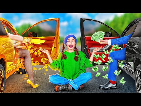 MILLIARDÄRSFAMILIE ADOPTIERT MICH || Reich VS Arm! Lustige Situationen mit Eltern von 123 GO!