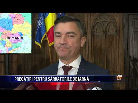 Pregătiri pentru sărbătorile de iarnă