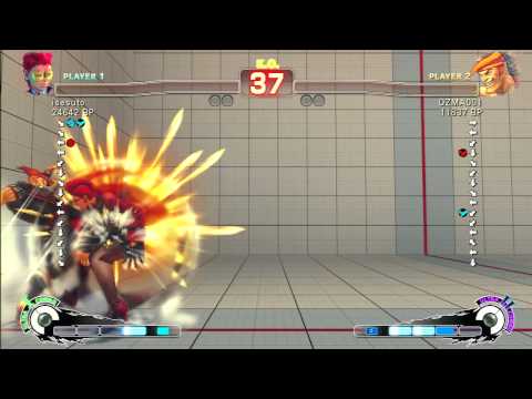 SSF4 Rank Match  isesuto (VI)  vs  OZMA001 (AD)