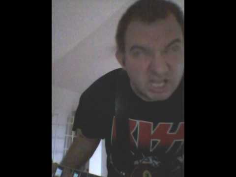 les Inconnus / LA CHANSON HARD ROCK (POESIE) guitar cover video thumbnail