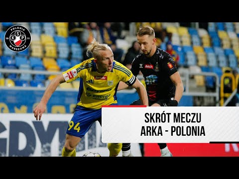 Skrót meczu: Arka Gdynia - Polonia Warszawa