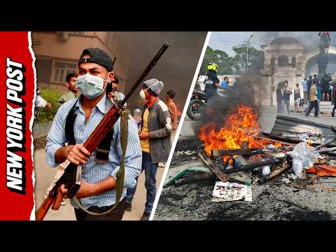 Nepal Parliament Building Set on FIRE as PM Resigns Amid Deadly Protests