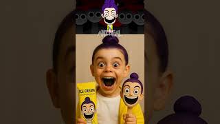 Incredibox Sprunki OC - Rumi Eats Ice Cream In Real Life!