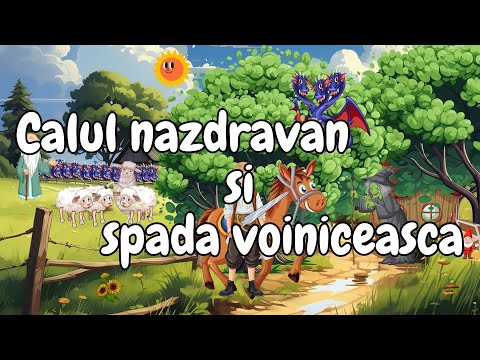🐎 Calul nazdravan si Spada voiniceasca | Povesti pentru copii | Povesti nemuritoare | Basme 🐎