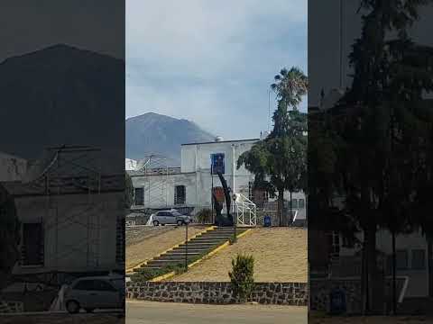 Volcán Popocatépetl desde Tochimilco Puebla #popocatépetl #volcano #volcanpopocatepetl