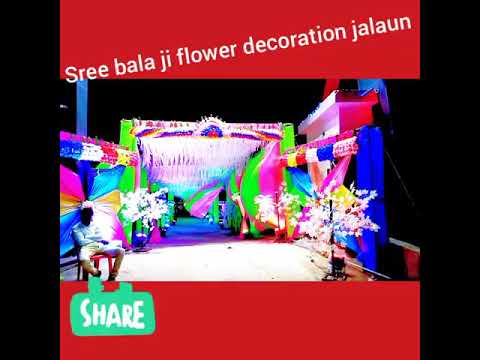 Sree bala ji flower decoration jalaun