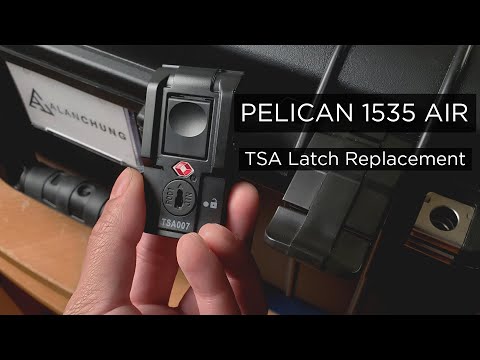 Pelican 1535 Air Case // TSA Latch Replacement