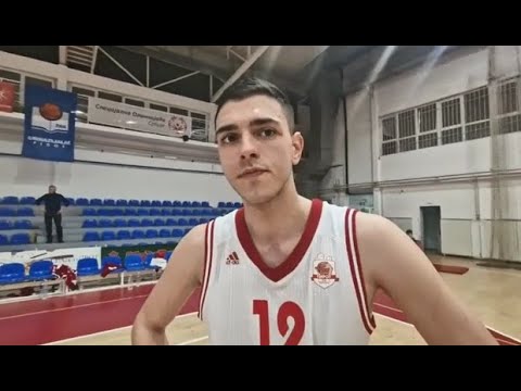 Vuk Vasić, košarkaš Pirota, Pirot- Joker  92:110, Pirot, 04.03.2023.