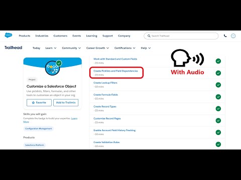 Create Picklists and Field Dependencies | Customize a Salesforce Object | Trailhead | Salesforce