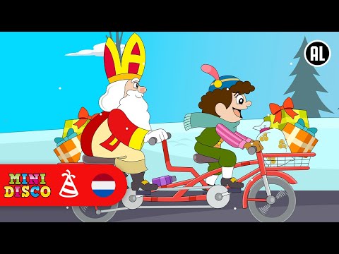 Piet Ging Uit Fietsen 🚲 | Sinterklaasliedjes voor Sinterklaas | Minidisco
