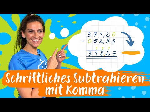 Written subtraction with decimals | Mathematics explained simply | Silicon Valley Kids
