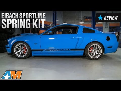 2005-2010 Mustang (GT) Eibach Sportline Spring Kit Review