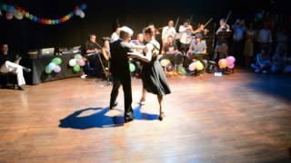 Ezequiel y María Antonieta con la Orquesta Social del Tango. "Shusheta"
