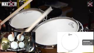 Video thumbnail for BeatIt Test: Aquarian Texture Coated Drum Heads by EN Beatit TV