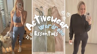 Capsule Wardrobe - Activewear Outfits & Looks SugarMamma #ootd #activewearstyle #fitcheck #gymwear