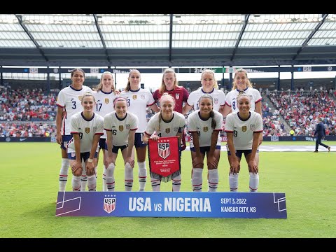 USWNT vs. Nigeria: 1:00 Highlights - Sept. 3, 2022