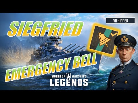 Siegfried With Emergency Bell Perk (World of Warships: Legends Xbox Series X 4K)