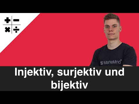 Injektiv, Surjektiv und Bijektiv - einfach erklärt! | MatheMind