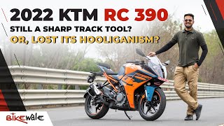 2022 KTM RC 390 Review | Has It Lost Its HOOLIGANISM? | Top Speed, Exhaust Sound & More | BikeWale