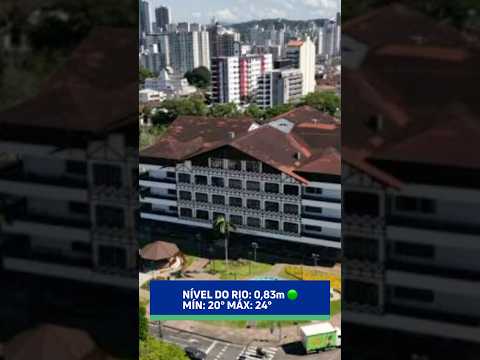 Previsão do tempo: segunda-feira terá céu nublado e chance de chuva em SC