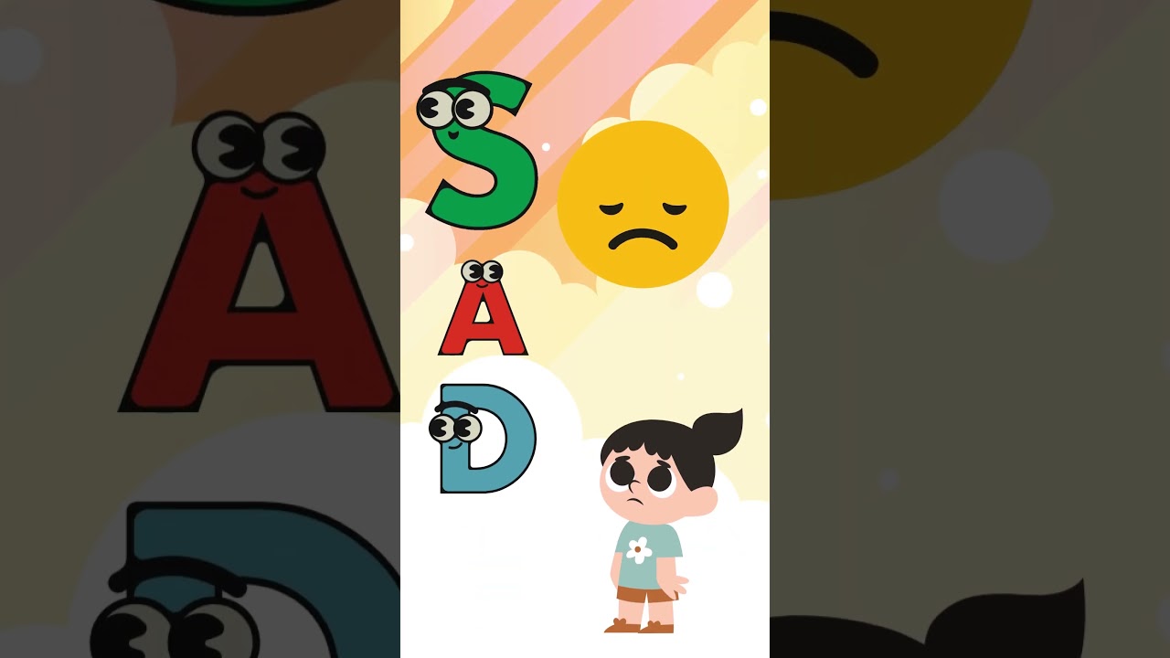 emotions #animatedcartoon #cartoon #animation #happy #sad #angry #surprise  #shorts #youtube shorts